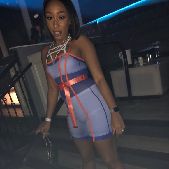 Mesh Bodycon Dress - Picture 2 of 2